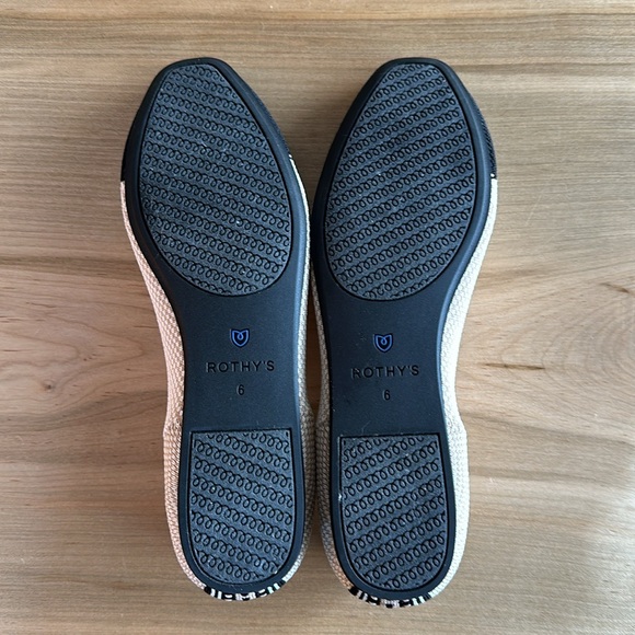 Rothy’s Square Toe Neutral Flats - Picture 4 of 8